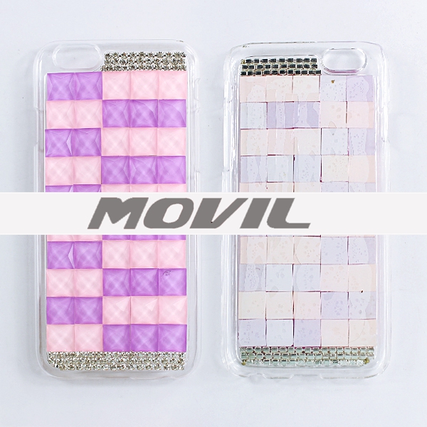 NP-2461 Handmade Bling Bling With Diamond  Funda para iPhone 6-11